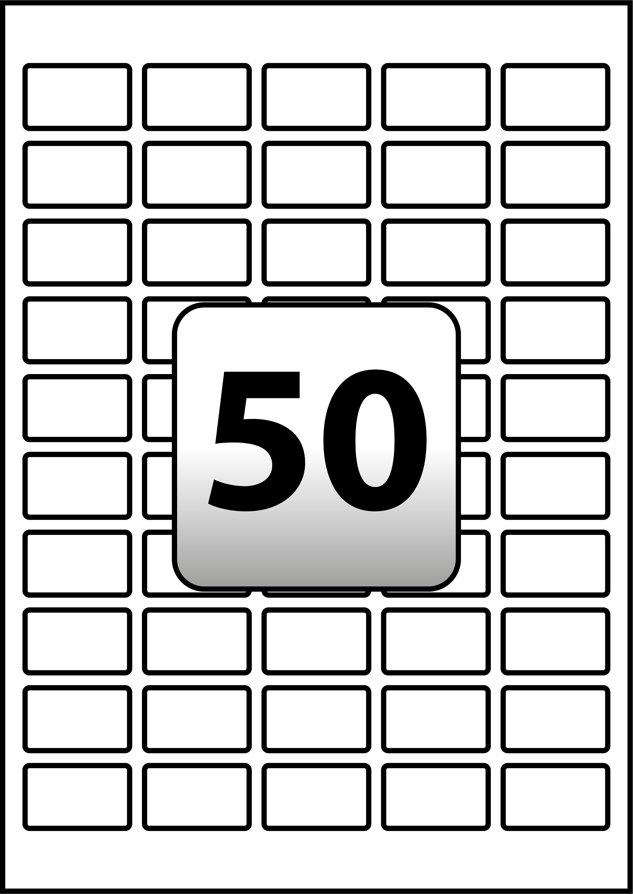 50 Rectangle Labels Per A4 Sheet 35 Mm X 21 Mm Flexi Labels 50 Rectangle Labels Per A4 Sheet 35 Mm X 21 Mm Flexi Labels